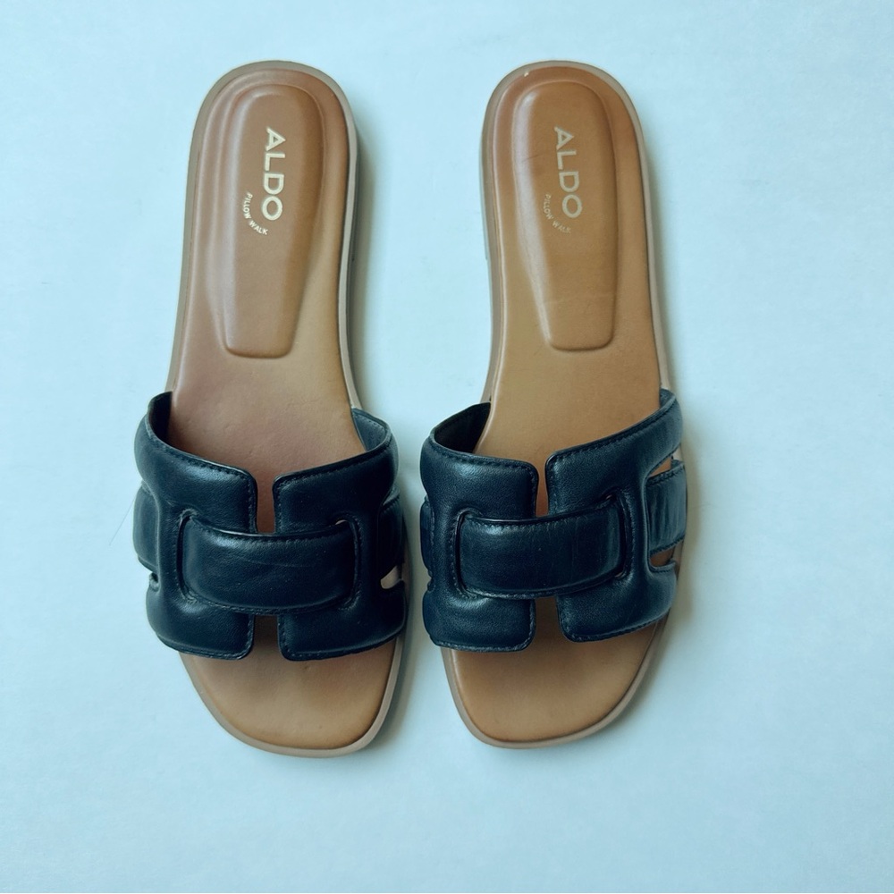 ALDO Black Women's Slide Sandals
